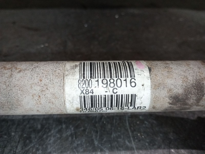 Recambio de transmision delantera izquierda para renault scenic ii 1.9 dci diesel referencia OEM IAM 8200198016C  