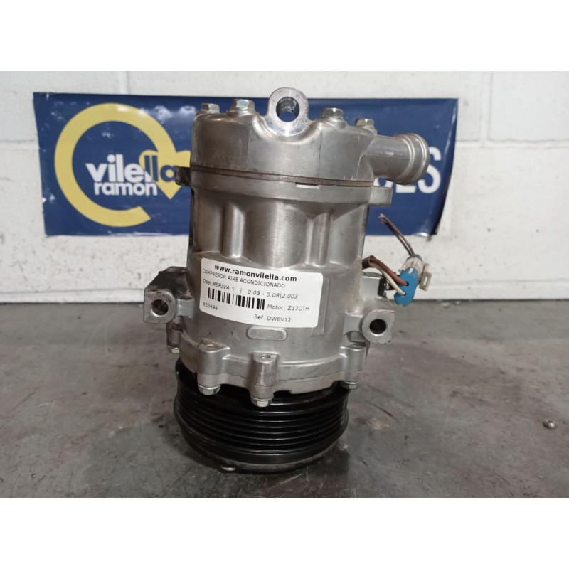 Recambio de compresor aire acondicionado para opel meriva  | 0.03 - 0.08  | 0.03 - 0.08 referencia OEM IAM DW6V12  