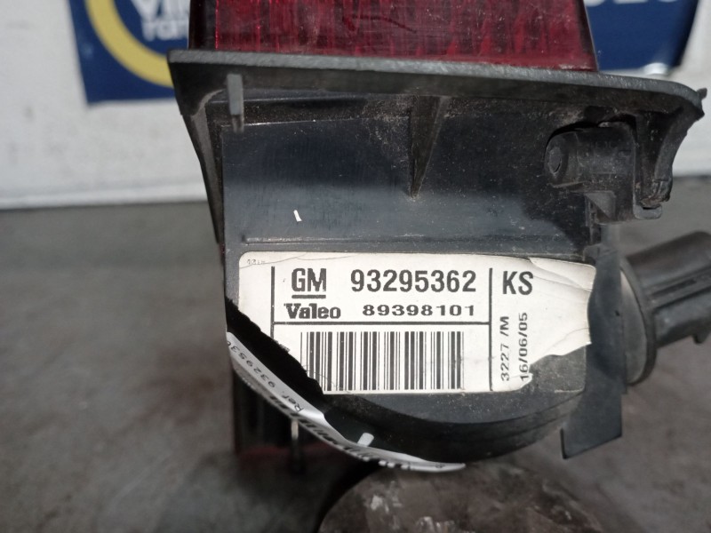 Recambio de faro antiniebla trasero izquierdo para opel meriva  | 0.03 - 0.08  | 0.03 - 0.08 referencia OEM IAM 93295362  