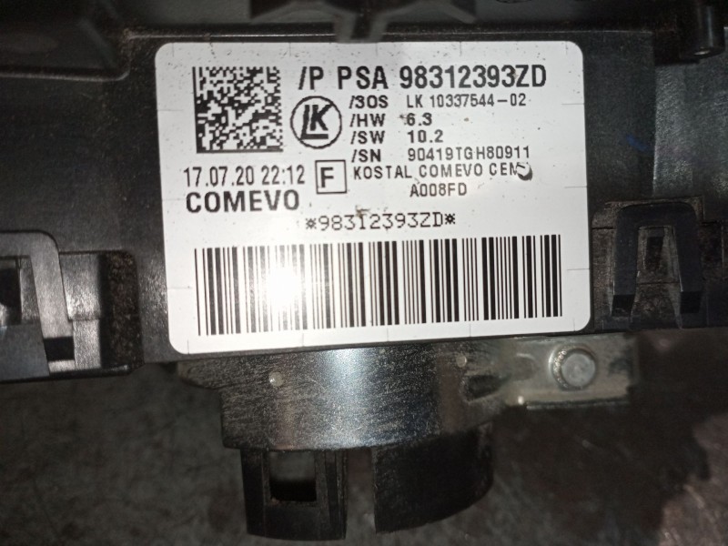 Recambio de anillo airbag para peugeot expert (224) 2.0 hdi referencia OEM IAM 98312393ZD  