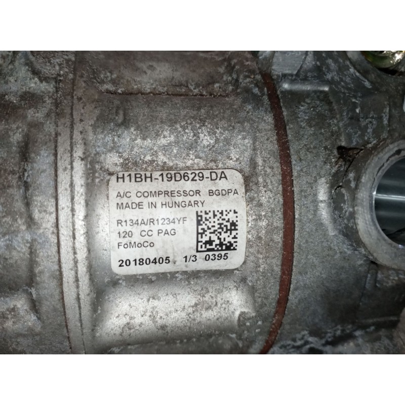 Recambio de compresor aire acondicionado para ford fiesta (ce1)  | 0.17 - ...  | 0.17 - ... referencia OEM IAM H1BH19D629DA  