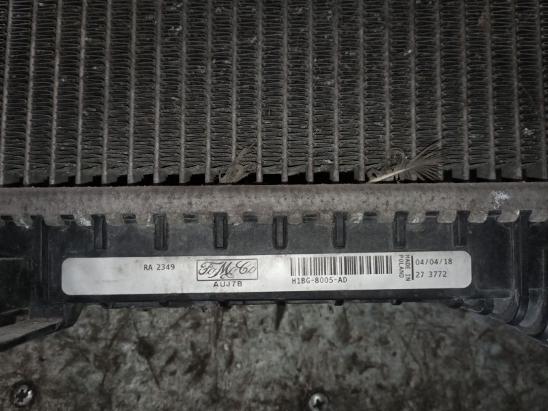 Recambio de radiador agua para ford fiesta (ce1)  | 0.17 - ...  | 0.17 - ... referencia OEM IAM H1BG8005AD  