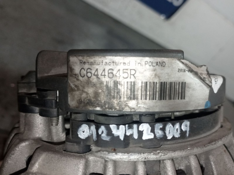 Recambio de alternador para opel astra g berlina 1.6 16v referencia OEM IAM 0124425009  