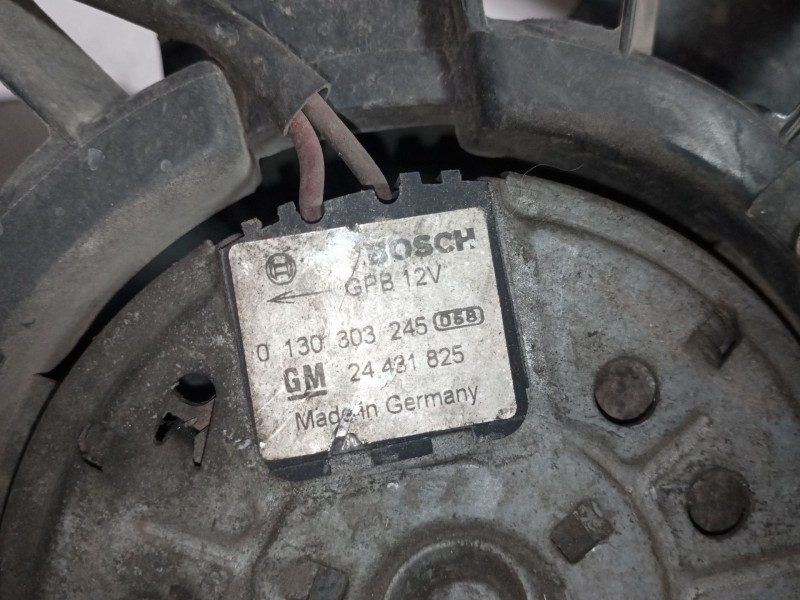 Recambio de electroventilador para opel astra g berlina 1.6 16v referencia OEM IAM 24431825  