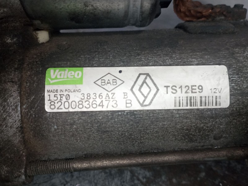 Recambio de motor arranque para renault megane iii berlina 5 p dynamique referencia OEM IAM TS12E9  