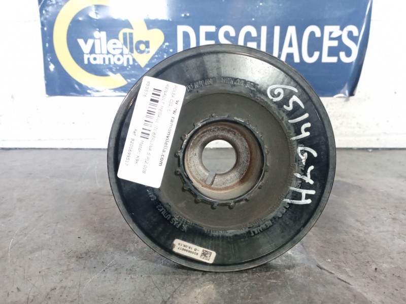 Recambio de polea cigueñal para renault megane iii berlina 5 p dynamique referencia OEM IAM 8200699517  