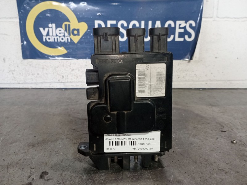 Recambio de modulo electronico para renault megane iii berlina 5 p dynamique referencia OEM IAM 243800011R  