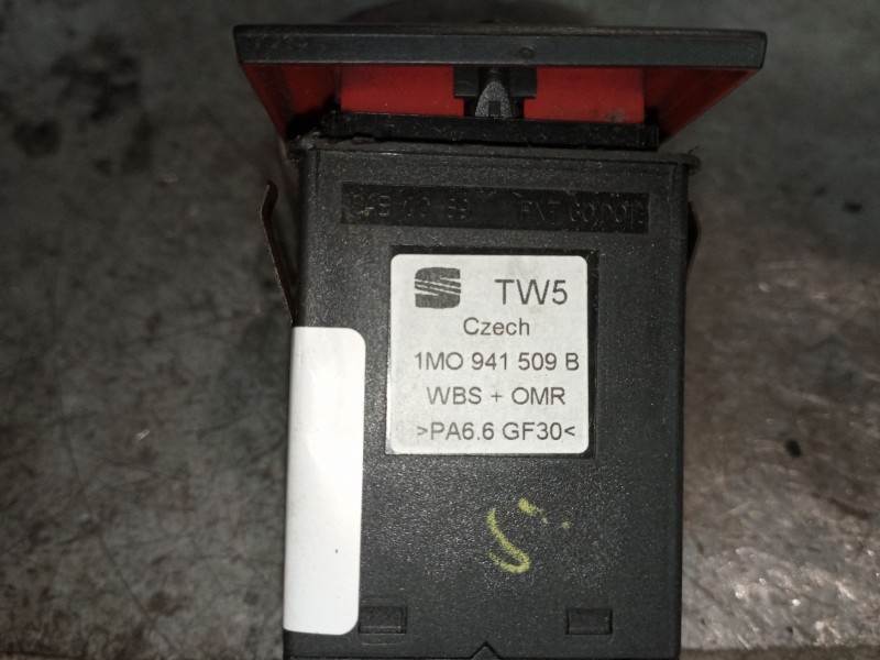 Recambio de warning para seat leon (1m1) referencia OEM IAM 1M0941509B  
