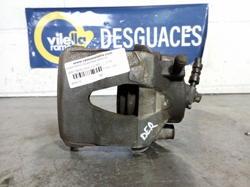 Recambio de pinza freno delantera derecha para seat ibiza (6j5) 1.6 tdi | 0.08 - ... 1.6 tdi | 0.08 - ... referencia OEM IAM   