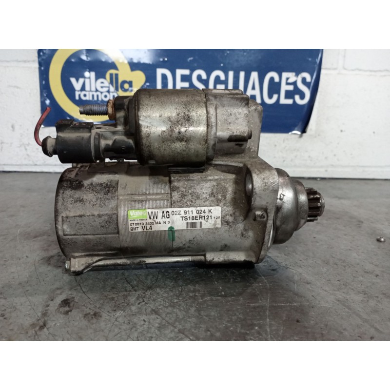 Recambio de motor arranque para seat ibiza (6j5) 1.6 tdi | 0.08 - ... 1.6 tdi | 0.08 - ... referencia OEM IAM 02Z911024K  