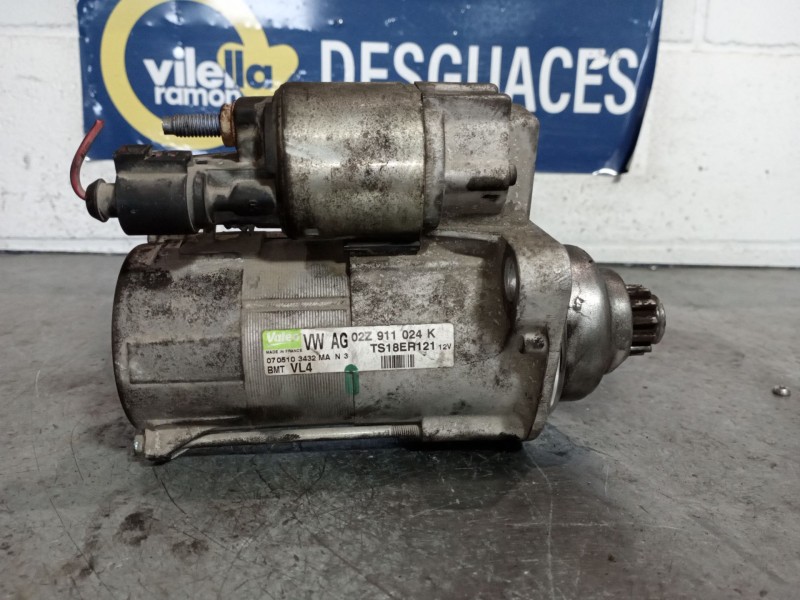 Recambio de motor arranque para seat ibiza (6j5) 1.6 tdi | 0.08 - ... 1.6 tdi | 0.08 - ... referencia OEM IAM 02Z911024K  
