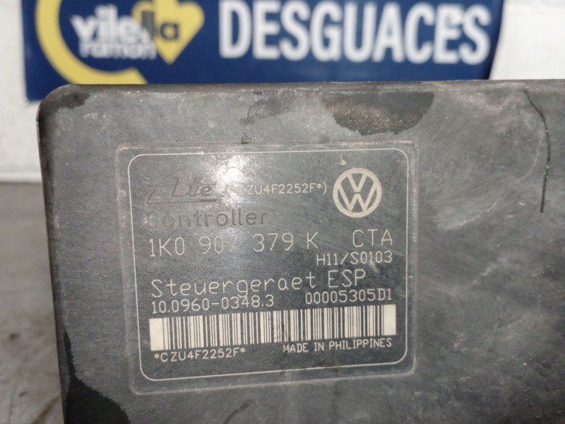 Recambio de abs para volkswagen touran (1t1) 2.0 tdi referencia OEM IAM 1K0907379K  