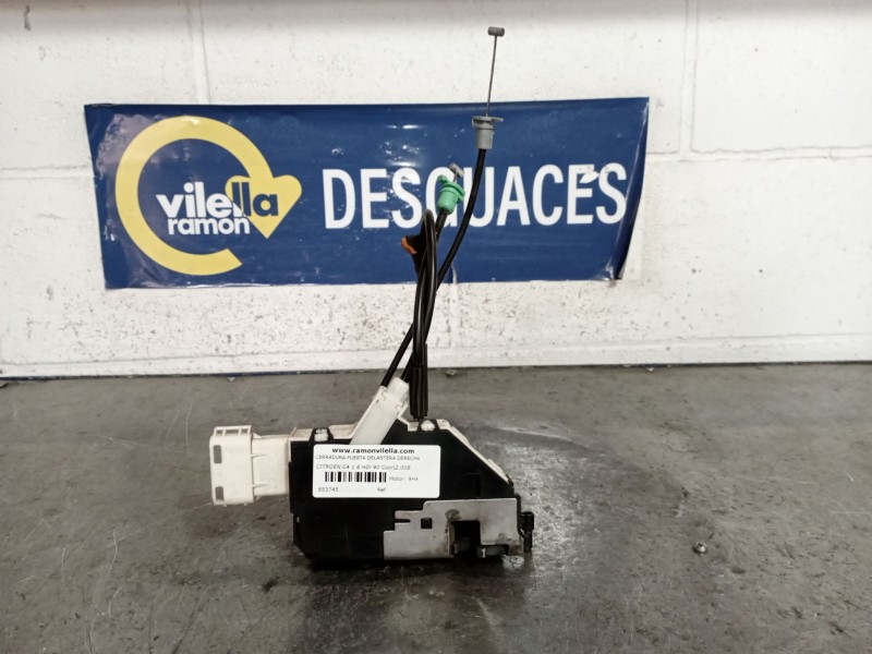 Recambio de cerradura puerta delantera derecha para citroen c4 1.6 hdi 90 cool referencia OEM IAM   