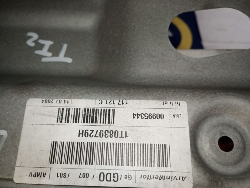 Recambio de elevalunas trasero izquierdo para volkswagen touran (1t1) 2.0 tdi referencia OEM IAM 1T0839729H  