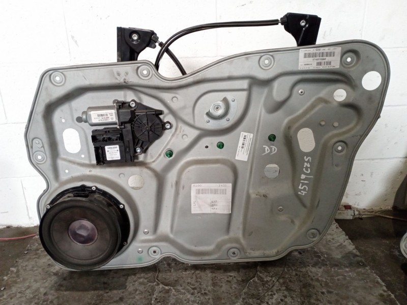 Recambio de elevalunas delantero derecho para volkswagen touran (1t1) 2.0 tdi referencia OEM IAM 1T1837730AF  