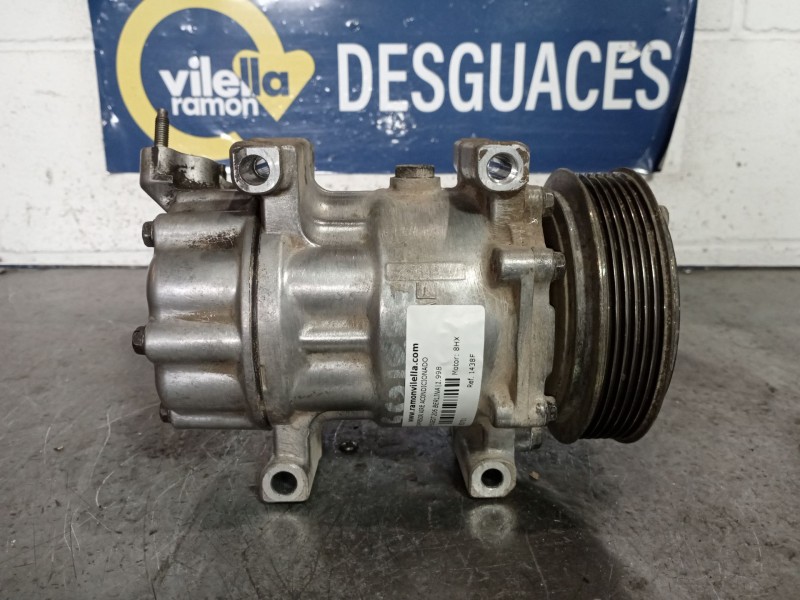 Recambio de compresor aire acondicionado para peugeot 206 berlina xr referencia OEM IAM 1438F  
