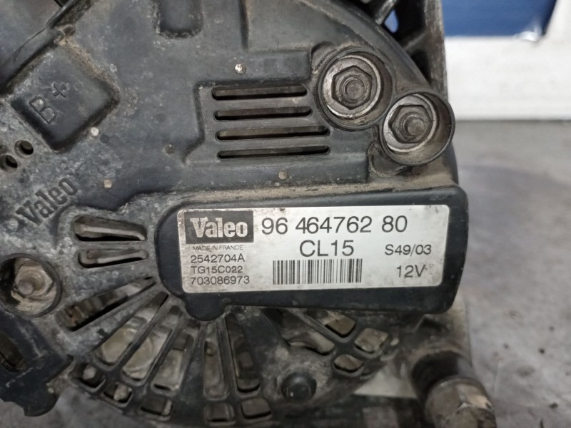Recambio de alternador para peugeot 206 berlina xr referencia OEM IAM 9646476280  
