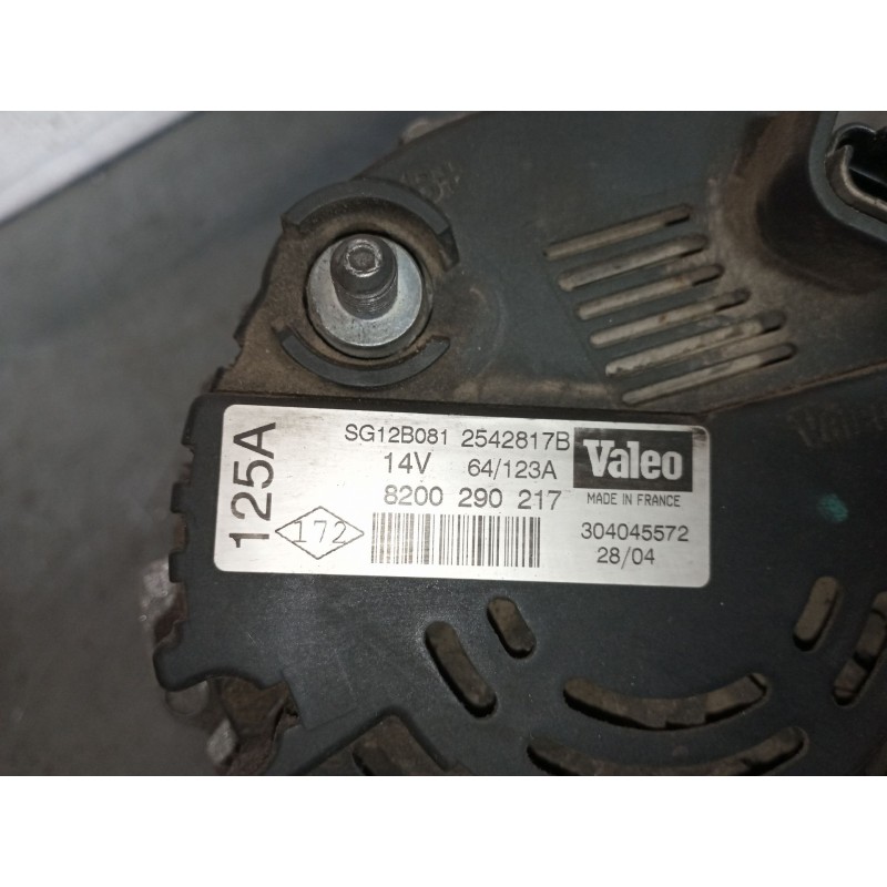 Recambio de alternador para nissan primera berlina (p12)  | 0.01 - 0.07  | 0.01 - 0.07 referencia OEM IAM SG12B081  