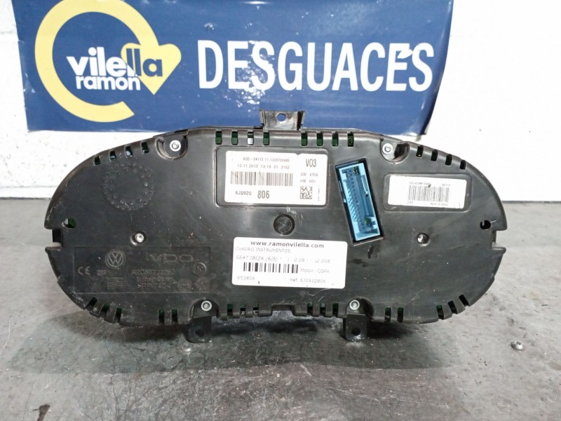 Recambio de cuadro instrumentos para seat ibiza (6j5)  | 0.08 - ...  | 0.08 - ... referencia OEM IAM 6J0920806  