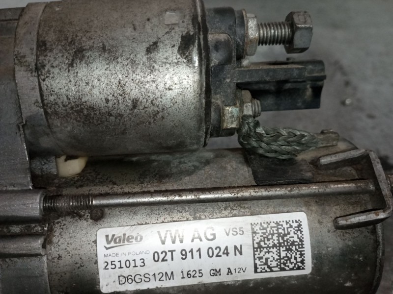 Recambio de motor arranque para seat ibiza (6j5)  | 0.08 - ...  | 0.08 - ... referencia OEM IAM 02T911024N  
