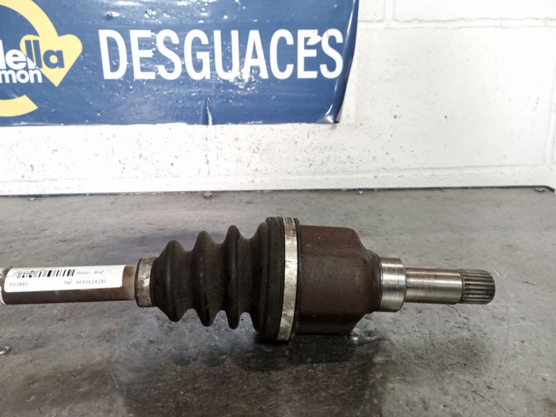 Recambio de transmision delantera izquierda para citroen c3 1.4 hdi audace referencia OEM IAM 9650624280  