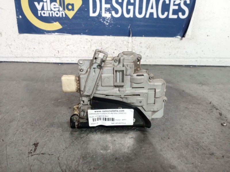 Recambio de cerradura puerta delantera derecha para audi a3 (8p) 2.0 tdi ambition referencia OEM IAM 4F1837016  