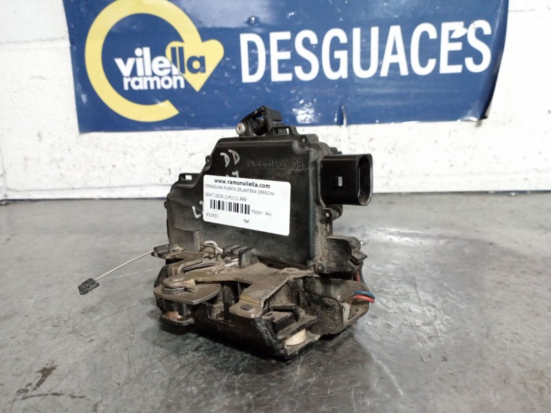 Recambio de cerradura puerta delantera derecha para seat leon (1m1) 1.6 referencia OEM IAM   