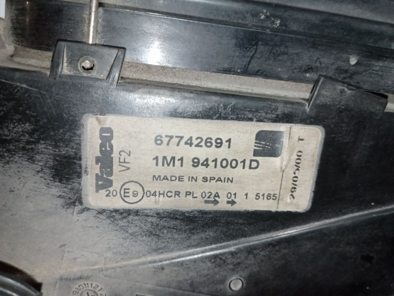 Recambio de faro izquierdo para seat leon (1m1) 1.6 referencia OEM IAM 1M1941001D  