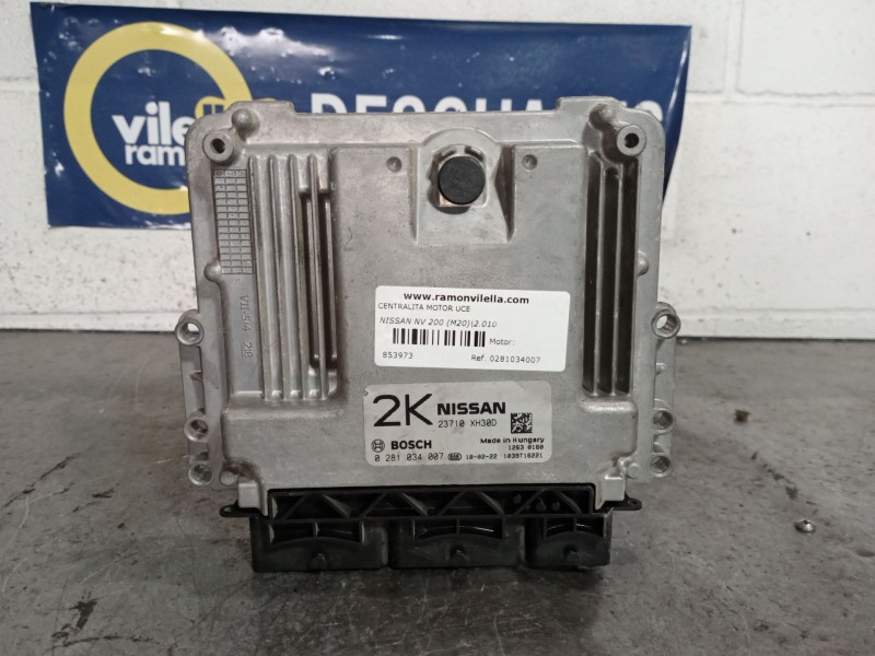 Recambio de centralita motor uce para nissan nv 200 (m20) kasten comfort referencia OEM IAM 0281034007  