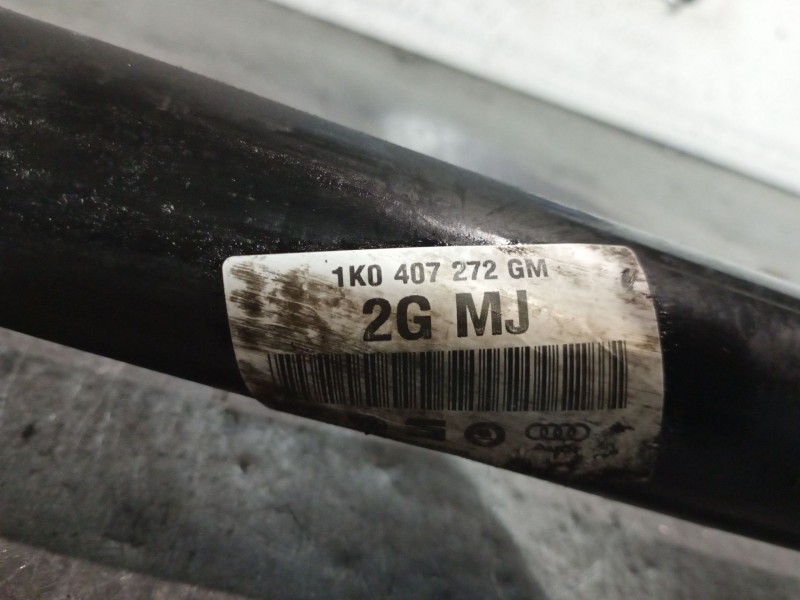 Recambio de transmision delantera derecha para seat leon (1p1) reference referencia OEM IAM 1K0407272GM  