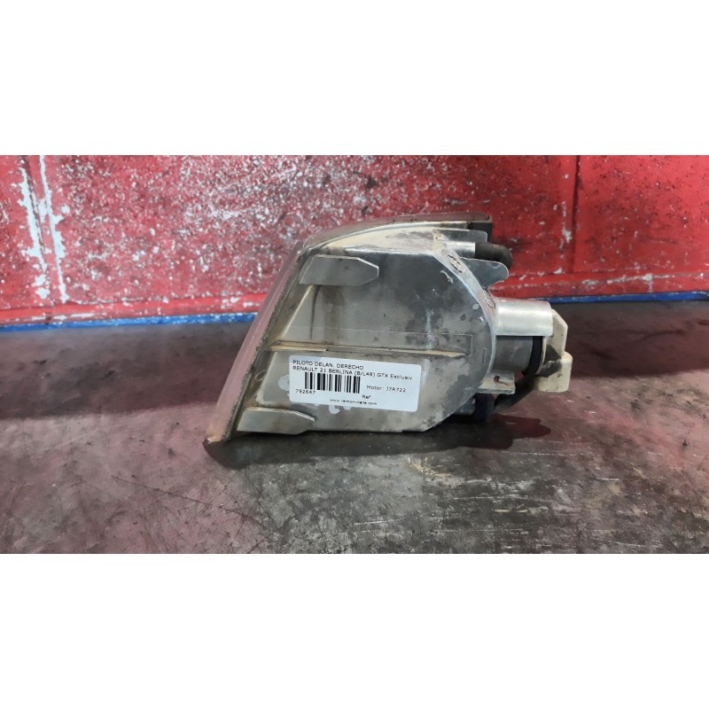 Recambio de piloto delan. derecho para renault 21 berlina (b/l48) gtx exclusiv | 05.89 - ... gtx exclusiv | 05.89 - ... referenc