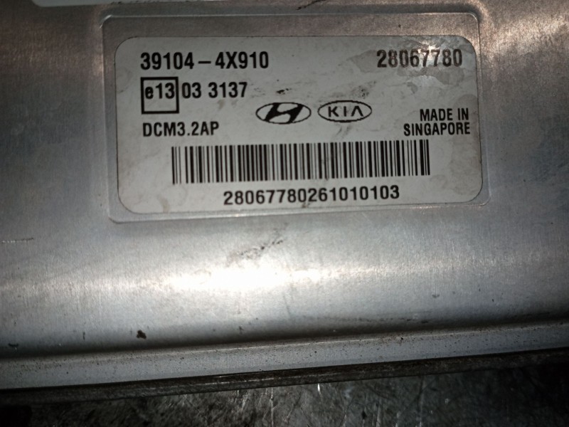 Recambio de centralita motor uce para kia carnival 2.9 crdi vgt concept referencia OEM IAM 391044X910  