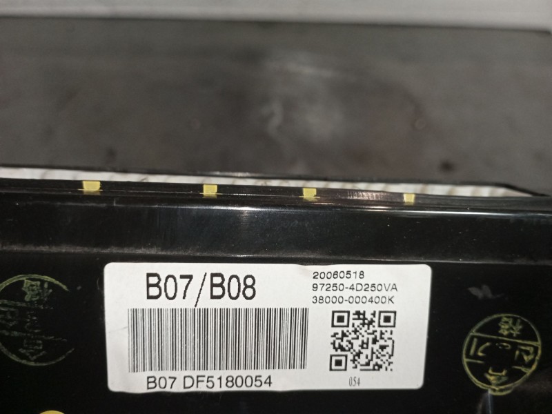 Recambio de mando climatizador para kia carnival 2.9 crdi vgt concept referencia OEM IAM 38000000400K  