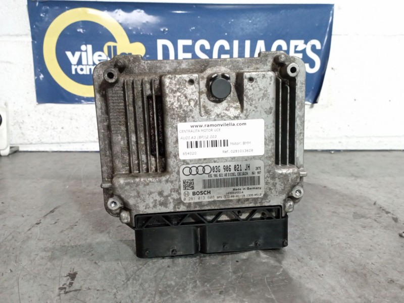 Recambio de centralita motor uce para audi a3 (8p) 2.0 tdi ambition referencia OEM IAM 0281013608  