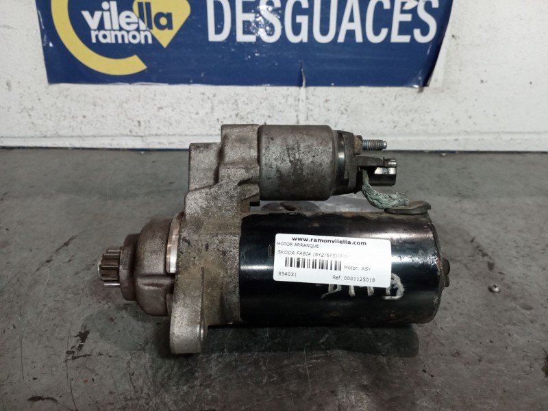 Recambio de motor arranque para skoda fabia (6y2/6y3) referencia OEM IAM 0001125018  