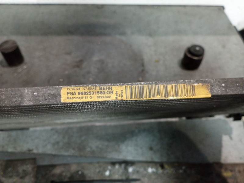 Recambio de condensador radiador aire acondicionado para citroen c4 1.6 hdi 90 cool referencia OEM IAM 9682531580  