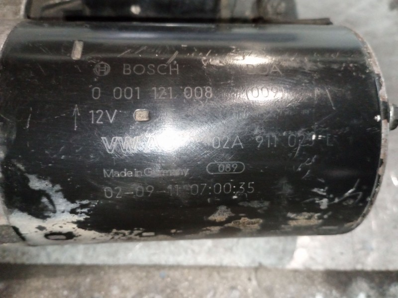 Recambio de motor arranque para seat leon (1m1) referencia OEM IAM 0001121008  