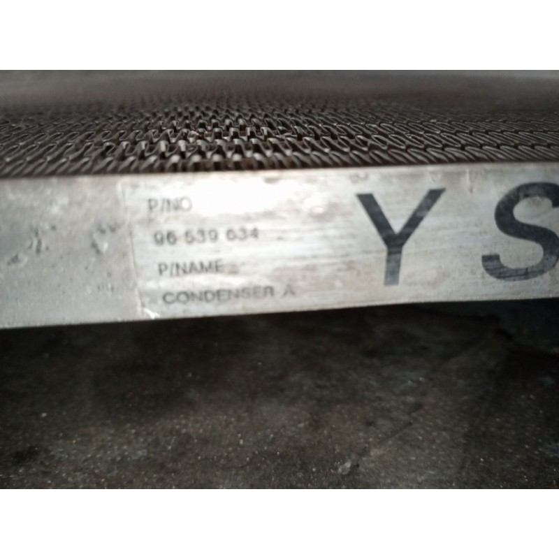 Recambio de condensador radiador aire acondicionado para daewoo kalos sedán (klas) 1.4 referencia OEM IAM 96539634YS  