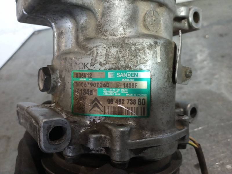Recambio de compresor aire acondicionado para peugeot 307 (s1) 1.6 16v cat referencia OEM IAM 1438F  