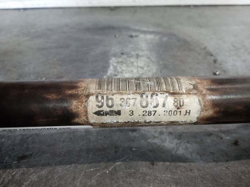 Recambio de transmision delantera izquierda para peugeot 307 (s1) 1.6 16v cat referencia OEM IAM 9636786780  