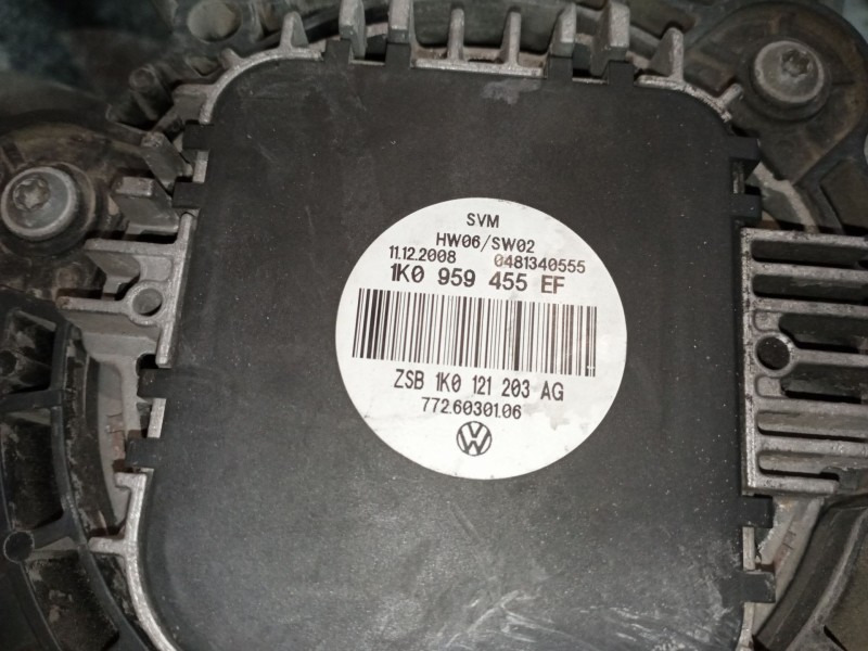 Recambio de electroventilador para seat leon (1p1) reference referencia OEM IAM 1K0959455EF  