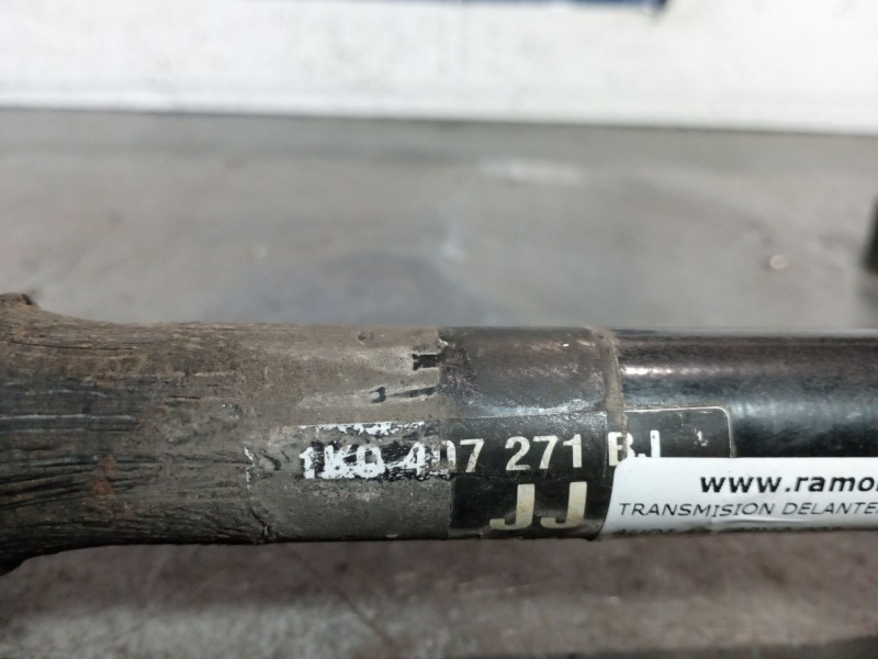Recambio de transmision delantera derecha para audi a3 (8p) 2.0 tdi ambiente referencia OEM IAM 1K0407271BJ  