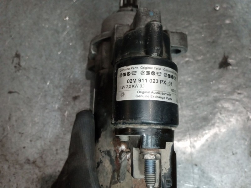 Recambio de motor arranque para audi a3 (8p) 2.0 tdi ambiente referencia OEM IAM 02M911023PX  