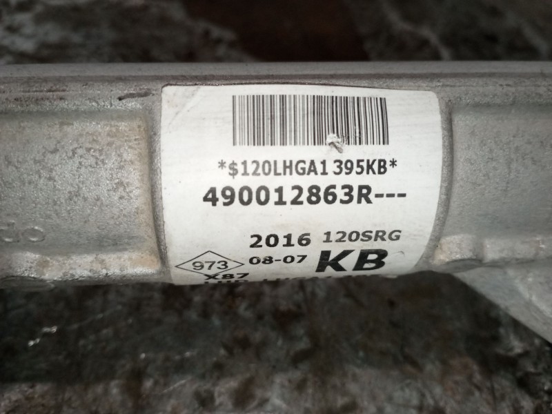 Recambio de caja direccion para renault captur adventure referencia OEM IAM 490012863R  