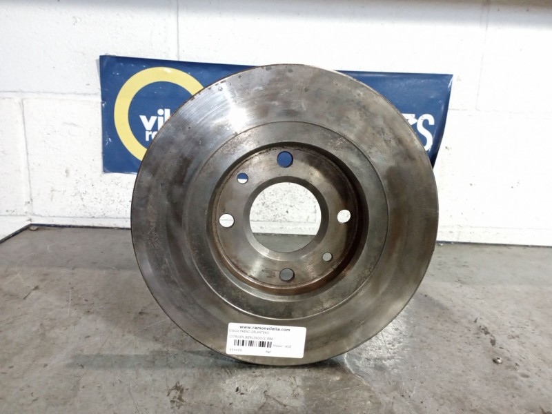 Recambio de disco freno delantero para citroen berlingo referencia OEM IAM   