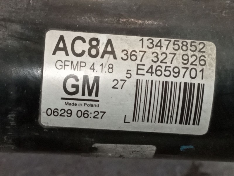 Recambio de amortiguador delantero izquierdo para opel insignia berlina excellence referencia OEM IAM 13475852 367327926 E465970
