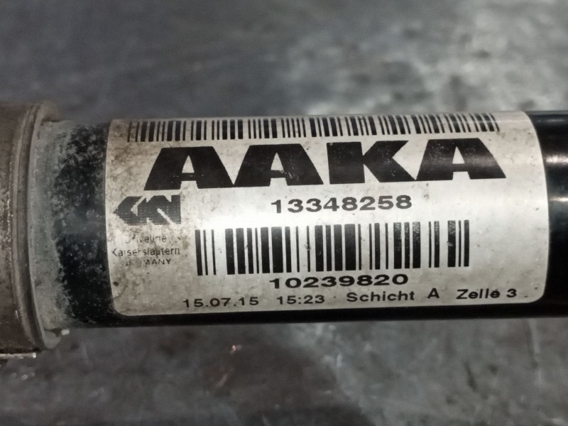 Recambio de transmision delantera izquierda para opel insignia berlina excellence referencia OEM IAM 13348258  