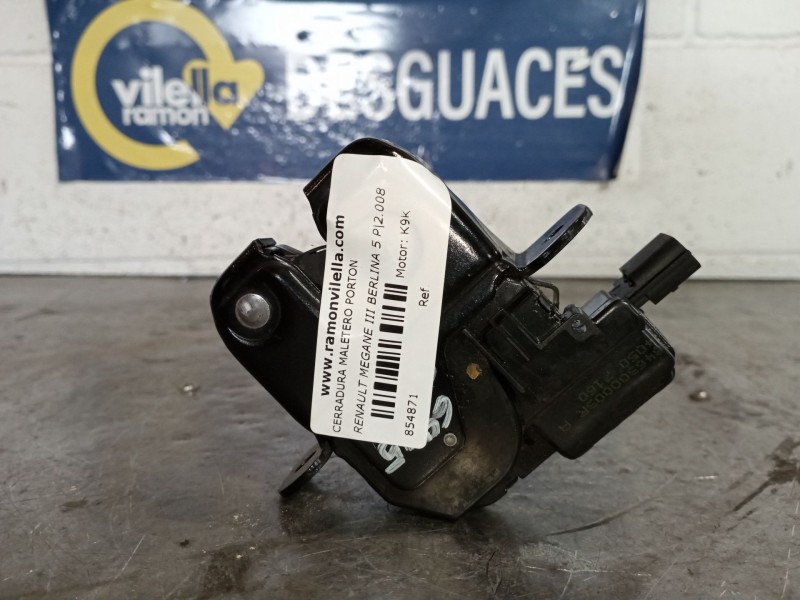 Recambio de cerradura maletero porton para renault megane iii berlina 5 p referencia OEM IAM   