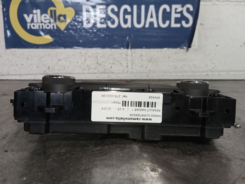 Recambio de mando climatizador para renault kadjar  | 0.15 - ...  | 0.15 - ... referencia OEM IAM 275102210R  