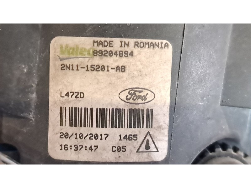 Recambio de faro antiniebla derecho para ford transit connect kasten referencia OEM IAM 2N1115201AB  